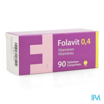 Folavit 0,4mg Comp 90x0,4mg Nf