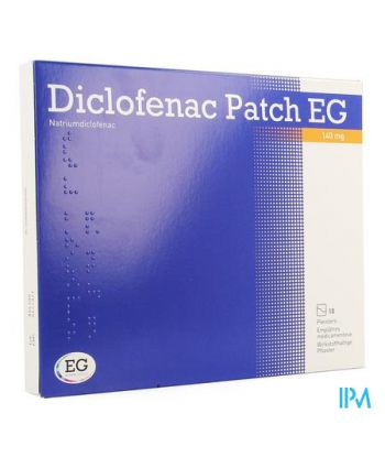 Diclofenac Patch Eg 140mg Pleister 10