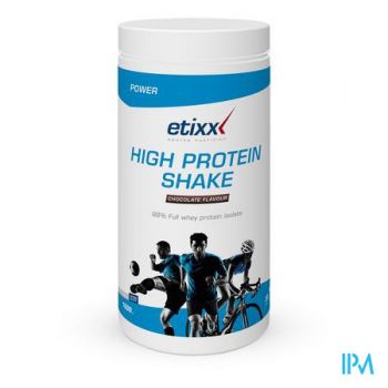 Etixx High Protein Shake Chocolate Pdr 1000g