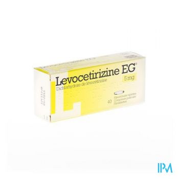 Levocetirizine Eg 5mg Filmomh Tabl 40