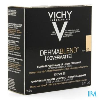 Vichy Fdt Dermablend Covermatte 25 9,5g