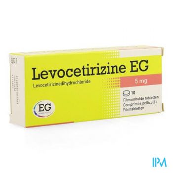 Levocetirizine Eg 5mg Filmomh Tabl 10