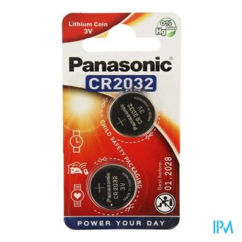 Panasonic Batterij Cr2032 3v 2