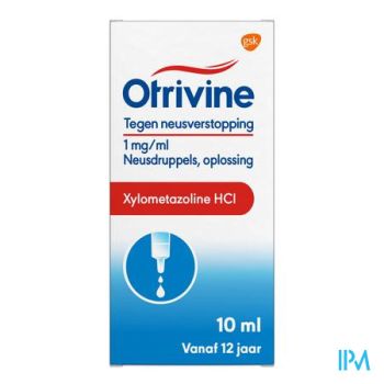 Otrivine Hydrat 1 0/00 Gutt 10ml