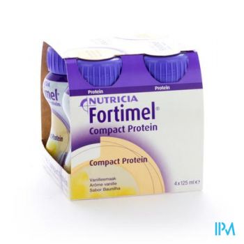 Fortimel Compact Protein Vanille 4x125ml
