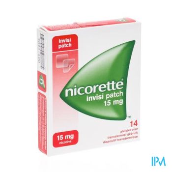 Nicorette Invisi 15mg Patch 14