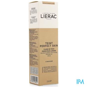 Lierac Teint Perfect Skin Fluide Beige Dore 40ml