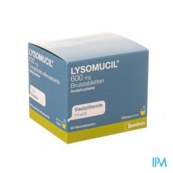 Lysomucil Bruistabl. 600mg 60
