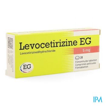 Levocetirizine Eg 5mg Filmomh Tabl 20