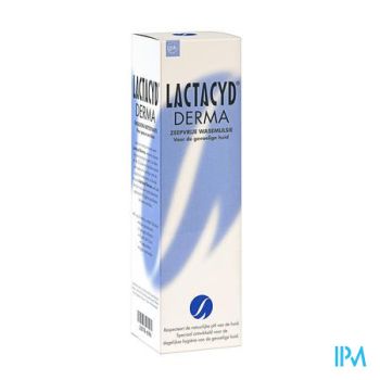 Lactacyd Derma Wasemuls Z/zeep 250ml