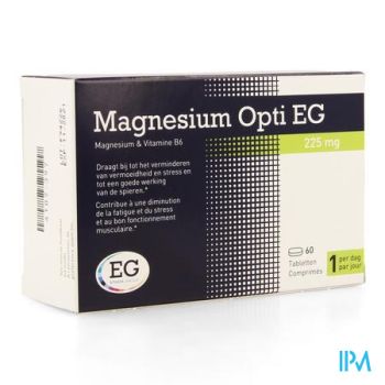 MAGNESIUM OPTI E.G 60 TABL 225 MG