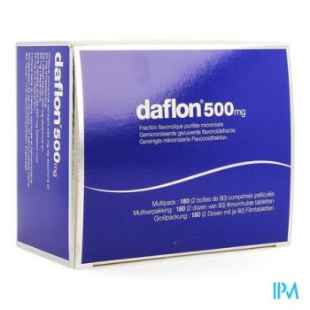 Daflon 500mg Filmomh Tabl 180