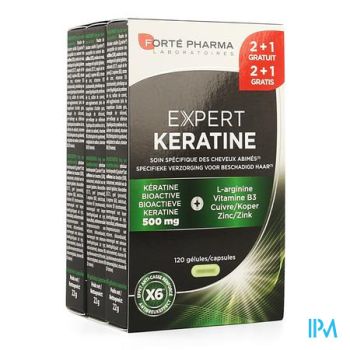 Expert Keratine Caps 120 2+1 Gratis