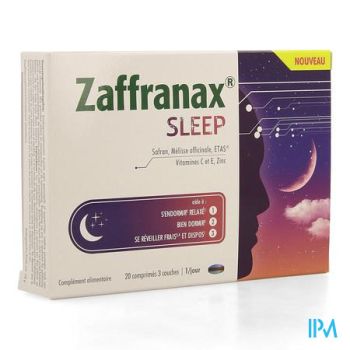 ZAFFRANAX SLEEP 20 TABL