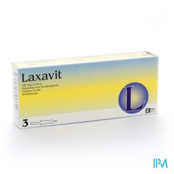Laxavit Micro Enema Inj 3x12ml